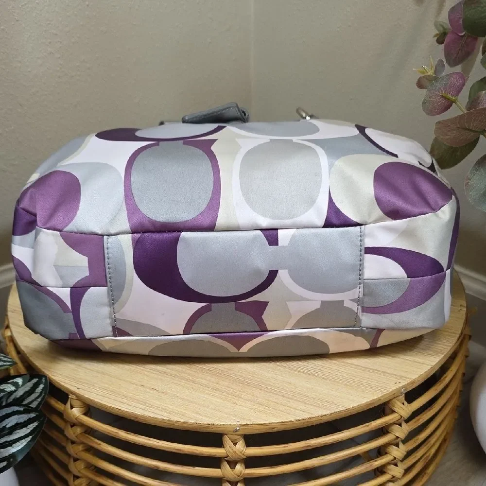 Coach Soho Scarf Print Hobo and Wallet - Picture 7 of 15